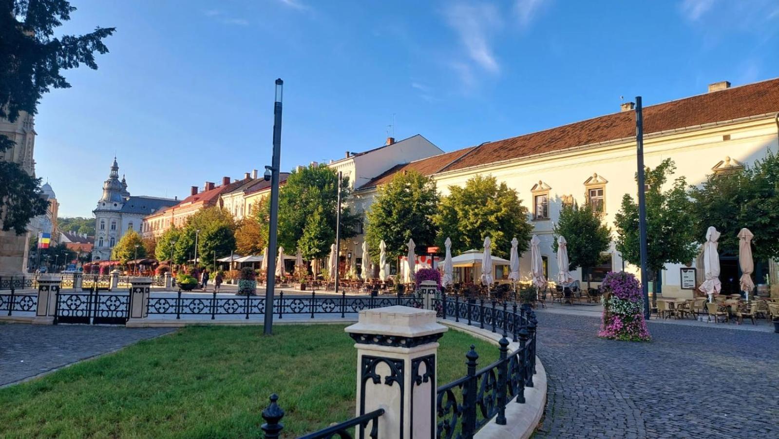 Apartament De Lux Central, P-Ta Matei Corvin Kaloşvar Dış mekan fotoğraf