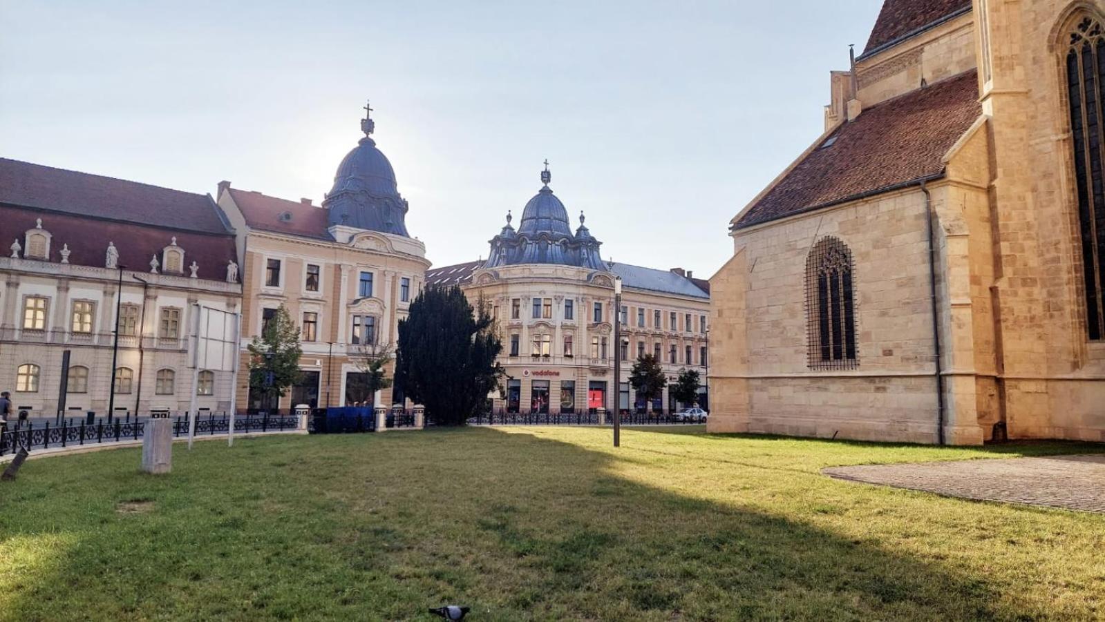 Apartament De Lux Central, P-Ta Matei Corvin Kaloşvar Dış mekan fotoğraf